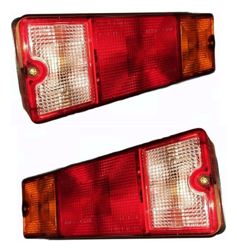 Juego X2 Faros Traseros Tráiler Ómnibus Acoplado 1580 Baiml 0