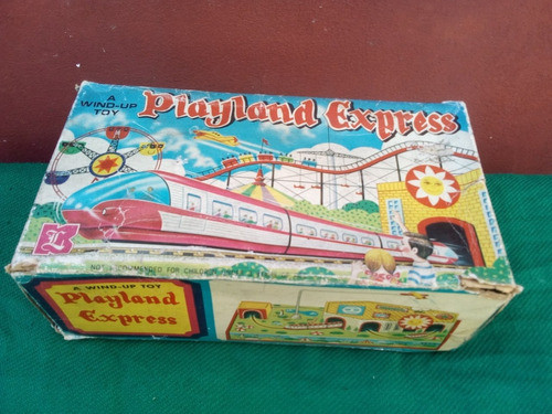 Antiguo Parque Diversiones A Cuerda Playland Express C/caja 0