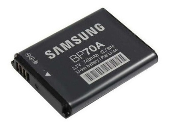 Bateria Original Samsung Bp-70a Dv100 Dv150 Es65 Es70 Pl120 0 Bateria Original Samsung Bp-70a Dv100 Dv150 Es65 Es70 Pl120 0