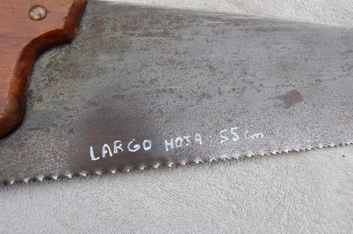 Serrucho Para Madera De 55 Cms  Diente De  Tiburon Impecable 1