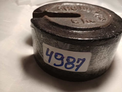 Pesas  Para  Bascula  Balanza Carbonera  De 5 Kg  Igual 500k 1