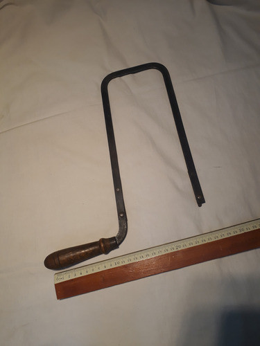 Herramienta Antigua Arco De Sierra Manual Caladora Oferta ! 1