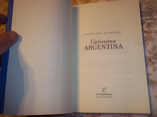 Carissima Argentina - Giovanni Jannuzzi 1