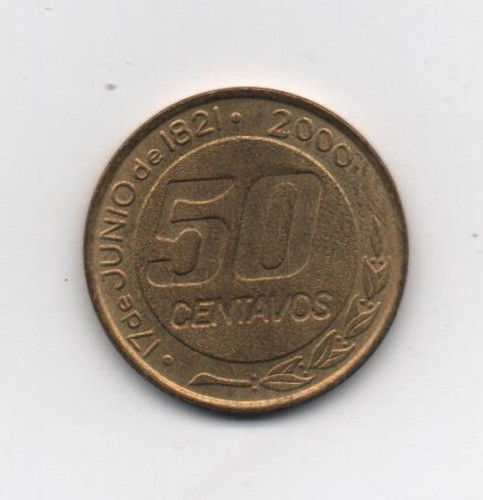 Moneda De Argentina De 50 Centavos Guemes 0