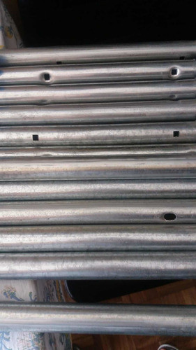2 Fierros De 1mt96 De Largo Para Red De Cama Elástica Lea!! 1