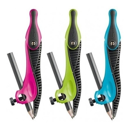 Compas Escolar Maped Kidz Con Abrazadera 0