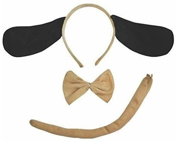 Petitebella Diadema De Perro De Oreja Larga Bowtie Tail Traj 0