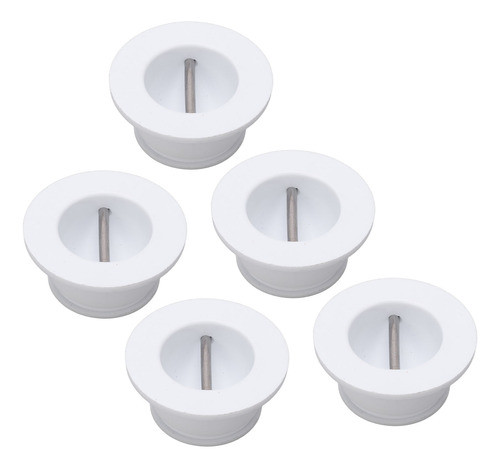 5pcs Surf Leash Plug Substituição Rodada Prancha Longboard 0