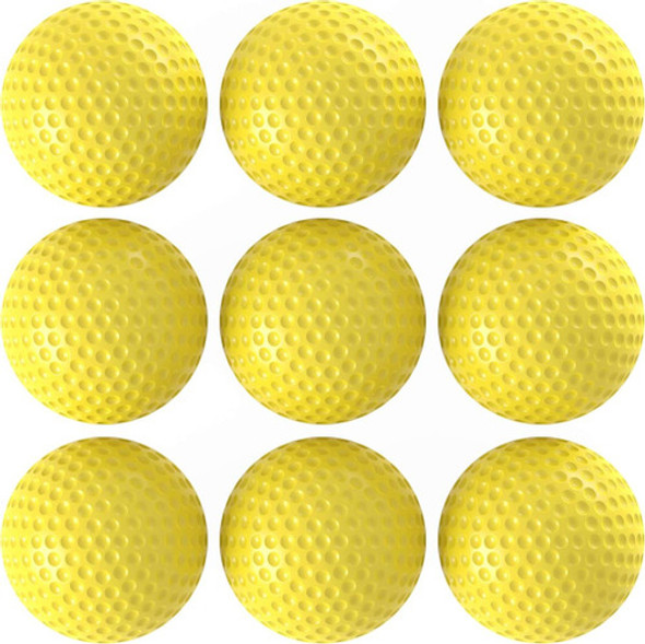 Ballssio Pelotas Golf Espuma Práctica, Paquete 9, A Vuelo Y 0
