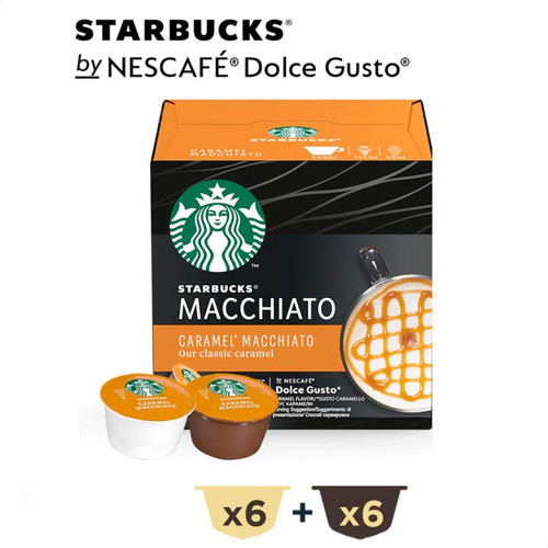 Capsulas Cafe Starbucks Caramel Macchiato Dolce Gusto 1