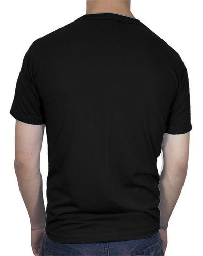 Camiseta Para Sublimação 100% Poliéster Preta - Gg 1