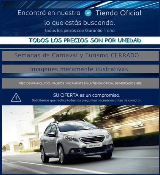 Bujía Peugeot Ep6dts 207 208 3008 308 5008 508 Original 1