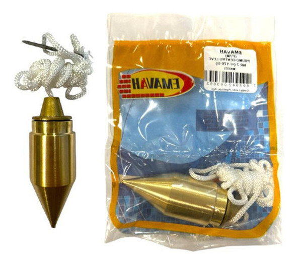 Prumo Centro Emavah Profissional Leve - 170g 1 Prumo Centro Emavah Profissional Leve - 170g 1