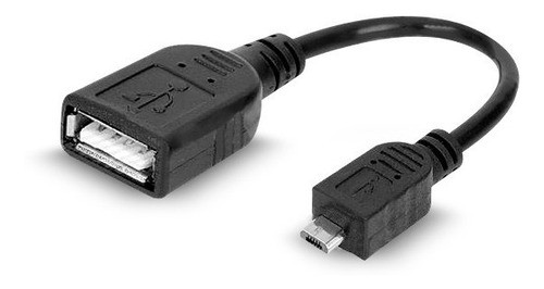 Cable Conector Otg A Micro Usb  Cable De  15 Cm 0