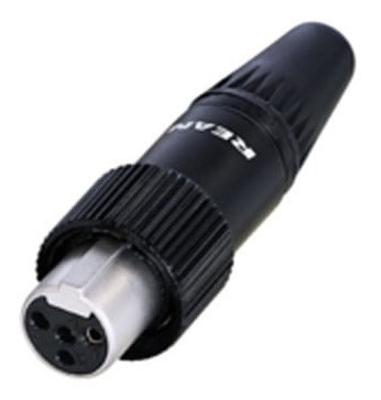 Conector Mini Xlr Femea Rt4fct-b Rean By Neutrik 1