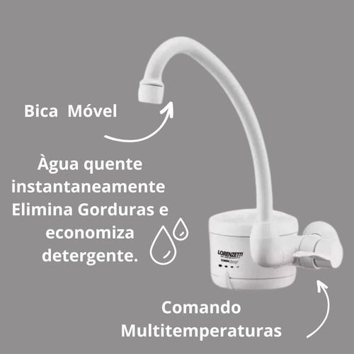 Torneira Elétrica Loren Easy 220v 5500w Lorenzetti Promoção 1