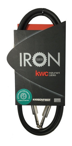 Cable Plug/ Plug Iron Kwc Karbon Ficha Neutrik 1,50 Metros 0