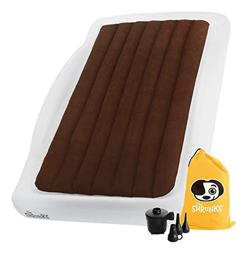 La Cama De Viaje Shrunks Twin Air Mattress Para Niños Y Adul 0