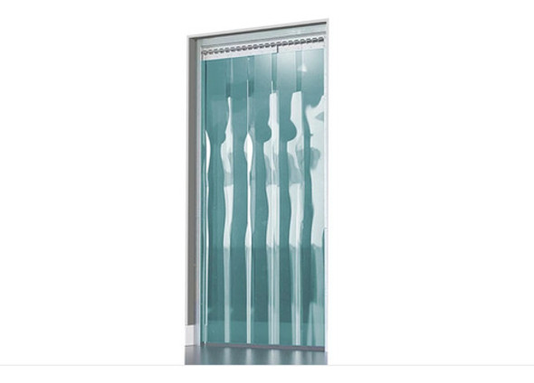 Cortina De Pvc Polar - Larg 1,20 X Alt 2,10 - Lado A Lado 0