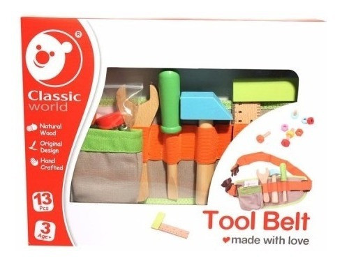 Cinturon De Carpintero Herramientas Madera Ajustable  Cw 1