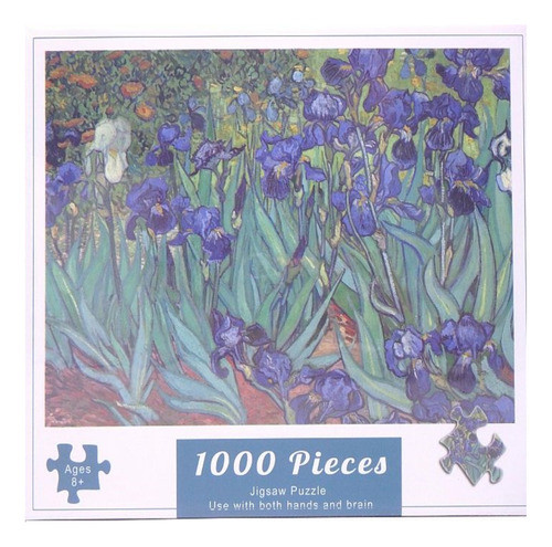Rompecabezas Puzzle X 1000 Lirios Van Gogh Fd1000269 (33) 0