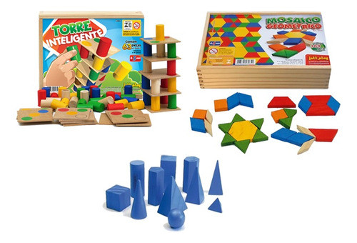 Mosaico Geometrico Solidos Geometricos Torre Inteligente 0