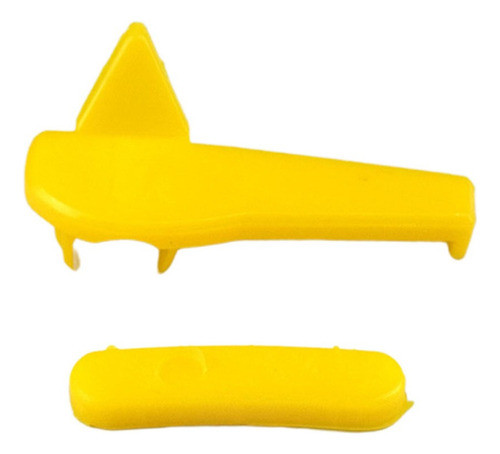 Lotes 10 Proteção De Roda Amarela 60mm Trocador De Pneus 0