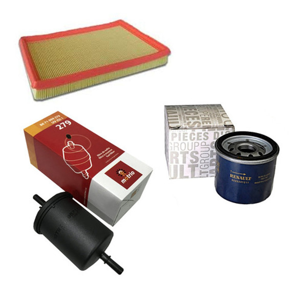 Kit Filtros Aire Aceite Nafta Renault Kwid B4d 1.0 0