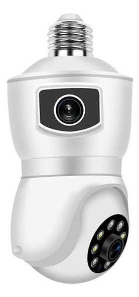 Doble Camara Inalambrica Wifi Fija + Domo Tipo Bombita Luz 0