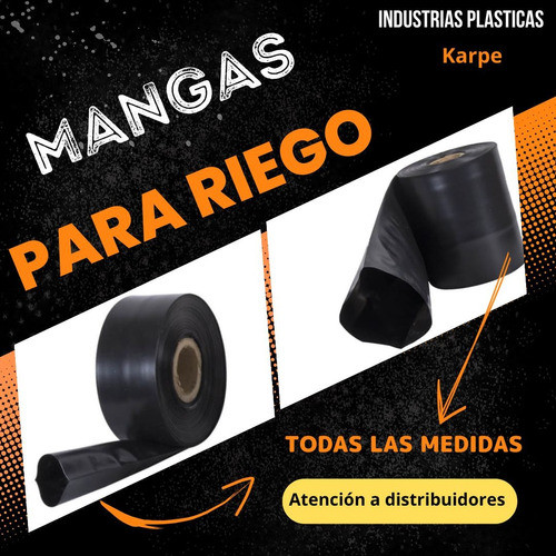 Manga Para Riego 10 Pulgadas X 100 Mtrs 350 Mic 1