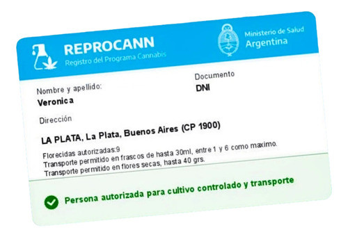 Reprocann Credenciales Con Diseños Personalizados 0