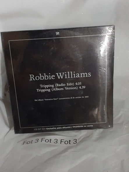 Robbie Williams Cd 2 Temas Tripping Promo 0