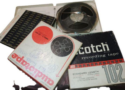 Cinta Antigua Con Caja X 4 Unidades _coleccion 0