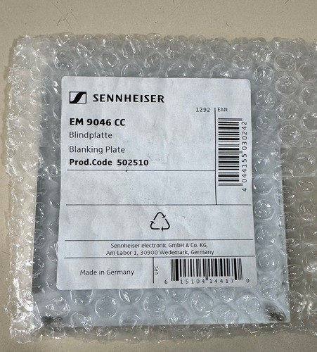 Tampa De Slot Vazia Sennheiser Em 9046 Cc 1