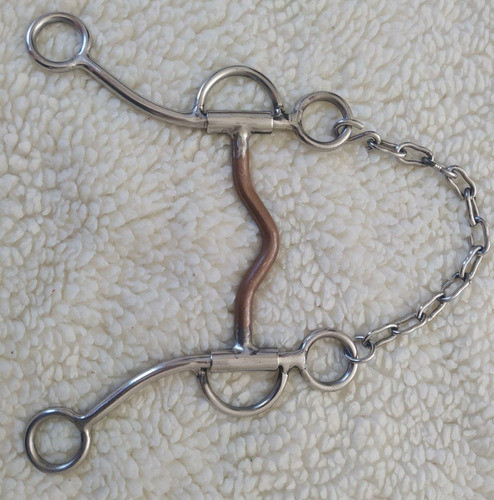Freio 4 Rédeas Qualidade Bocal Baixo Inox , Oferta 1