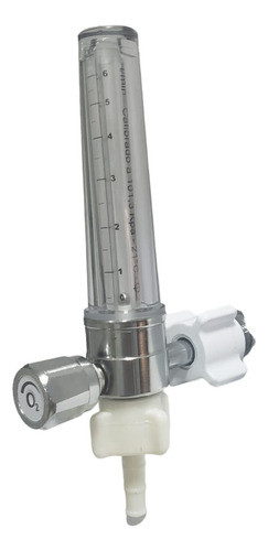 Caudalimetro De Oxigeno Con Tomagoma 0-6 Lpm 0