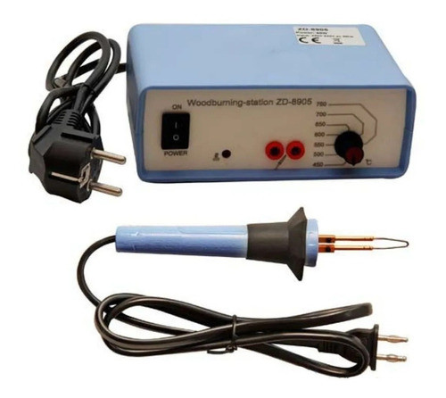 Pirograbador + Estacion De Soldador Profesional Con Ajuste 0