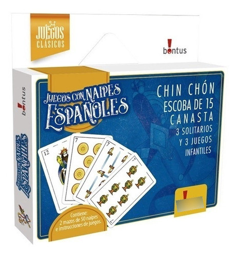 Juego De Mesa Con Naipes Espanoles Cartas Bontus Lny 632 0