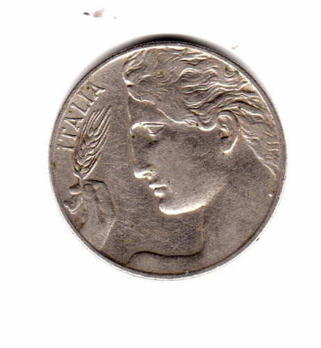 Moneda Italia Reino 20 Centesimi 1920 R Km#44 1