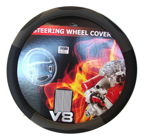 Cubre Volante V8 Negro-gris - Cymaco 0