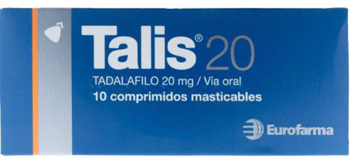 Talis20® Masticable 20 Mg X 4 Comprimidos | Tadalafilo 0
