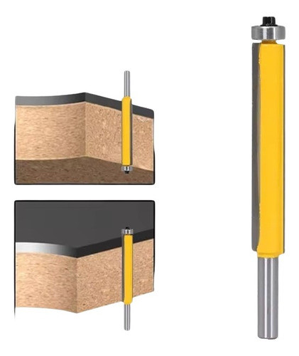 Fresa Corte Vastago 8mm Diametro 1/2  X 76mm De Largo 0
