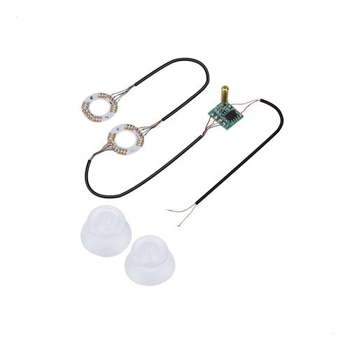Mod Kit Rgb + Hongos Clear Para Joystick Ps4 Modding 0