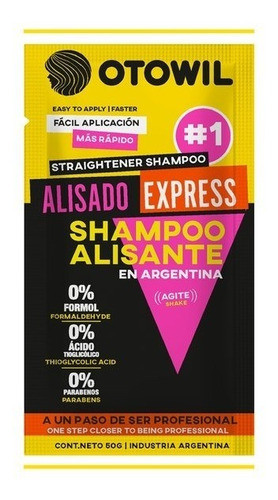 Shampoo Alisante Otowill 50 Grs 0