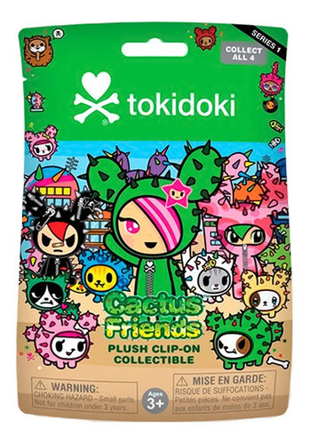 Peluche Toki Doki Llavero Surtido Cactus Friends Muñeca Ax ® 0
