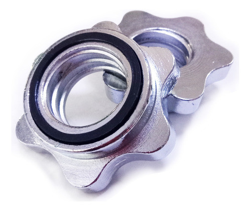 Topes Rosca Importado X2unidad Mancuerna Barra 30 Mm Fdn P 0