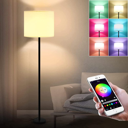 Lámpara De Pie Inteligente Para Jardín Datoucai Para Sala De 0