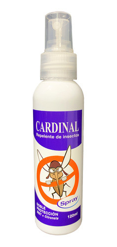 Repelente De Insectos Cardinal 120ml - Mundo Trabajo 0