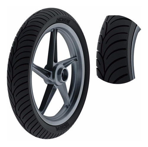 Cubierta Rinaldi Moto 90/90 X 14  Hb37 Tubelless 0