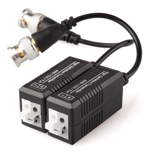 Balun Pasivo Hd Tvi Cvi Ahd Para Cable Utp X Par Cctv 0